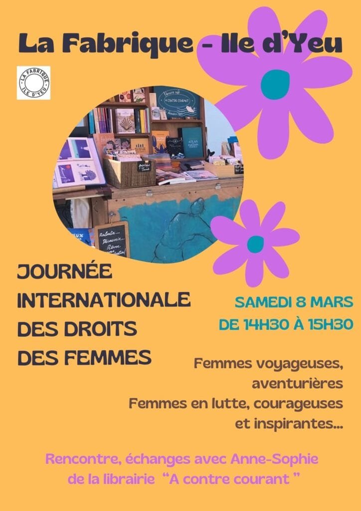 8 mars affiche l'île d'Yeu