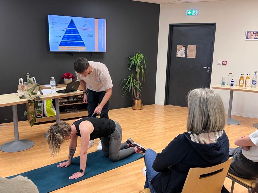 À Luçon, une dizaine de participants ont suivi un atelier sur le sommeil - Photo : Vendée Gazette