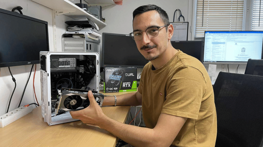 Anthony Nicolas, informaticien à Luçon